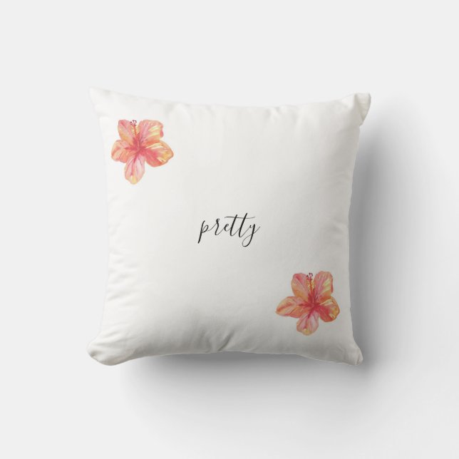 Coussin fleur mignon (Recto)