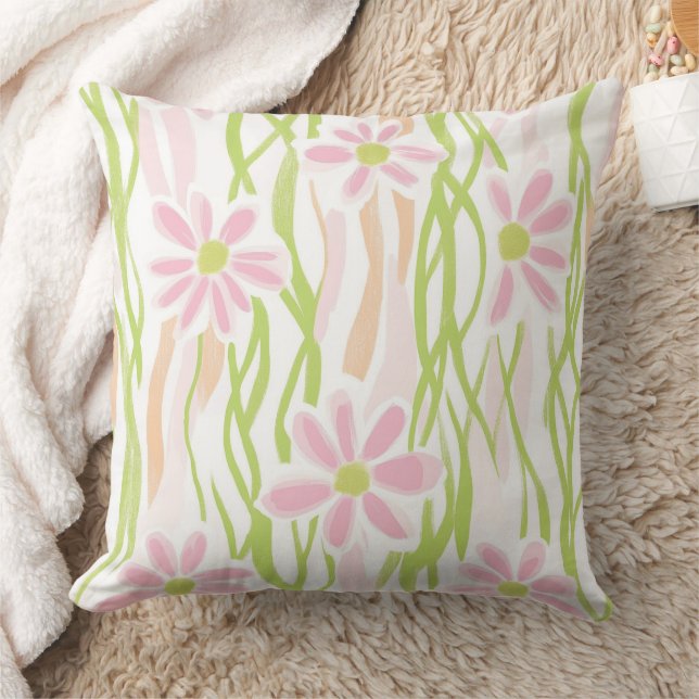 Coussin Fleur pastel rétro (9) (Couverture)