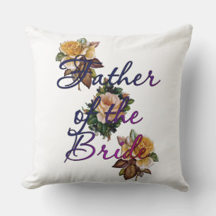 Coussin Fleur Père De La Mariée