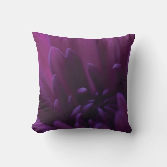 Coussin Fleur pourpre (Recto)