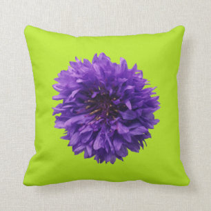 Coussin Fleur pourpre