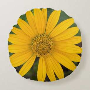 Coussin Fleur Sauvage Jaune