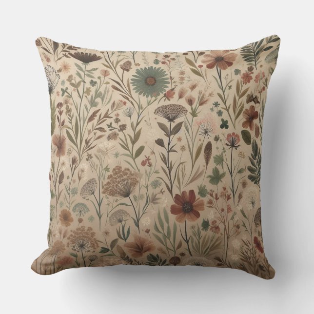 Coussin Fleur sauvage Meadow (Recto)