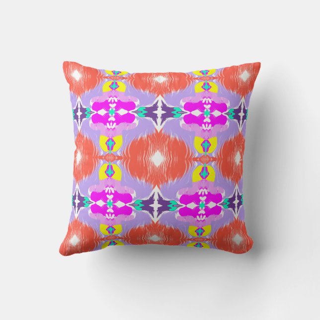 Coussin Fleur Solaire Kaléidoscope (Verso)