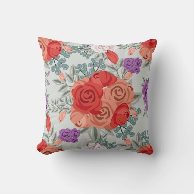 Coussin Fleur vintage (Recto)