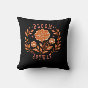 Coussin Fleurir quand même