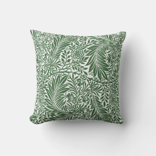 Coussin Fleuris Vintage William Morris Branche de Saule Ve