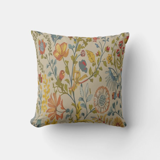 Coussin Fleurs (Recto)