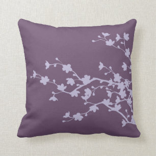 Coussin Fleurs 2 de mauve