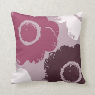 Coussin Fleurs assez roses