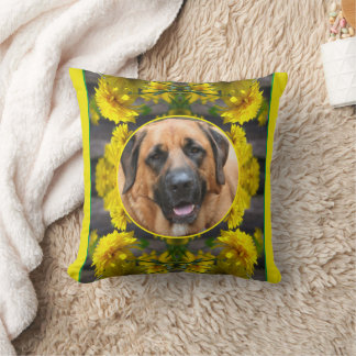 Coussin Fleurs Au Soleil Créez Votre Propre Photo Pour Ani