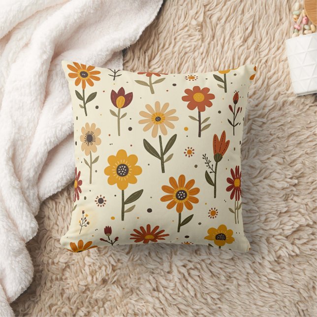 Coussin Fleurs Bohèmes (Couverture)