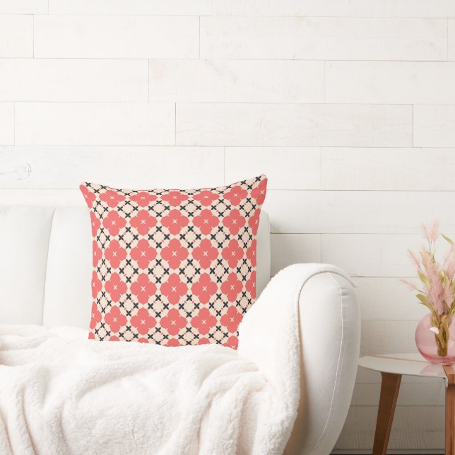 Coussin Fleurs Coraliana (Canapé)