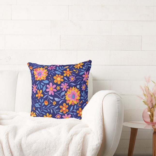 Coussin Fleurs dans l'oreiller à lancer Breeze 20x20 (Canapé)