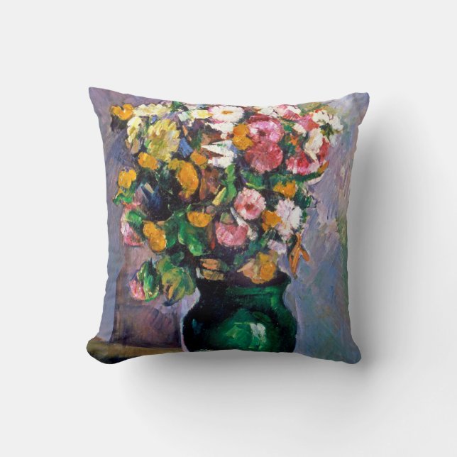 Coussin Fleurs dans un vase, Cezanne (Recto)