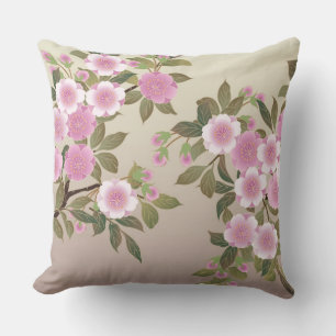 Coussin Fleurs de cerisier japonaises