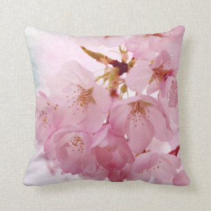 Coussin Fleurs de cerisier vintages molles