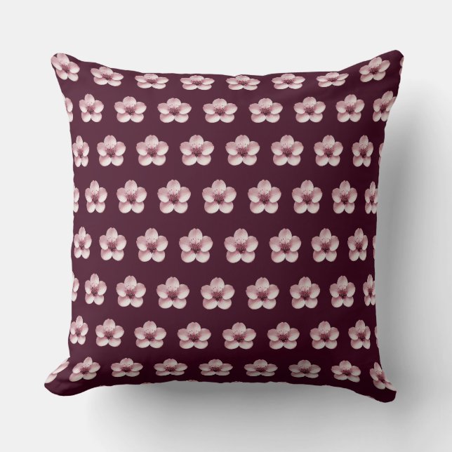 Coussin Fleurs de cerisiers (Recto)
