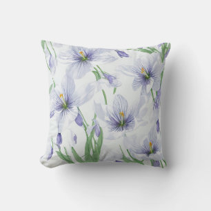 Coussin Fleurs de crocus