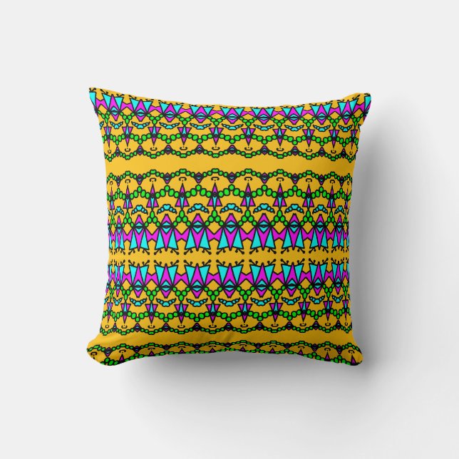 Coussin Fleurs de fourmis-lions (Recto)