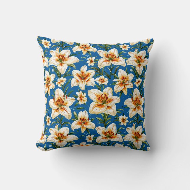 Coussin Fleurs de lys (Recto)