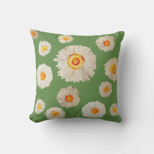 Coussin Fleurs de marguerite Jeter Coussin, Dasis motif