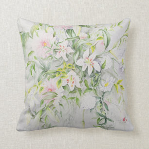 Coussin Fleurs de mariage pour Louisa et Robert