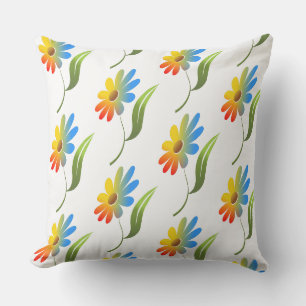 COUSSIN FLEURS DE PLANCHER
