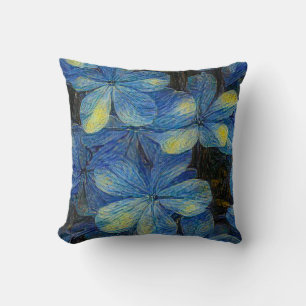 Coussin Fleurs de rêve dans le style art Vincent Van Gogh.