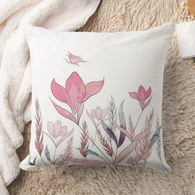 Coussin Fleurs d'eau (Couverture)