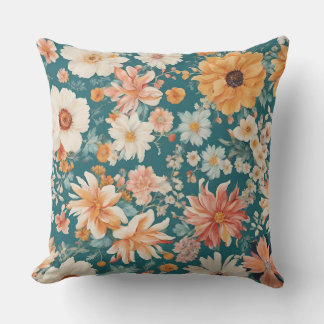 Coussin Fleurs d'été douces Extraordinaires