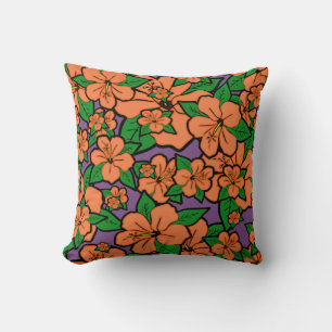 Coussin Fleurs d'Hibiscus #5