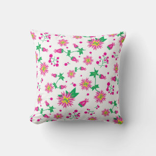 Coussin Fleurs et baies