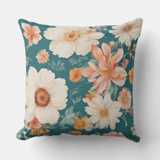 Coussin Fleurs Extraordinaires (Recto)