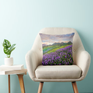 Coussin Fleurs   Fleurs sauvages californiens