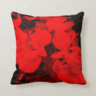 Coussin Fleurs légères et foncées