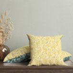 Coussin Fleurs Mimosa Jaunes<br><div class="desc">Fleurs de Mimosa Jaune Lance Oreiller</div>