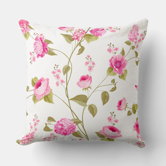 Coussin Fleurs Motif 19 (Recto)