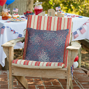 Coussin Fleurs patriotiques