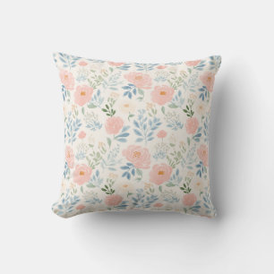 Coussin Fleurs peintes Fleur florale Bande