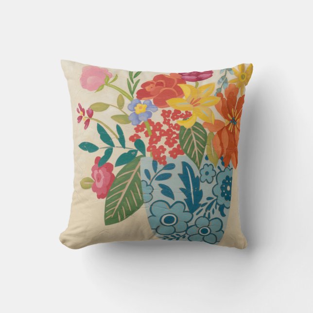 Coussin Fleurs printanières I (Recto)