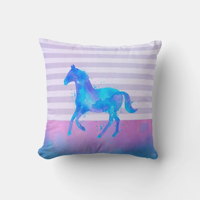 Coussin Fleurs roses mignonnes Motif Whimsical Personnalis (Recto)