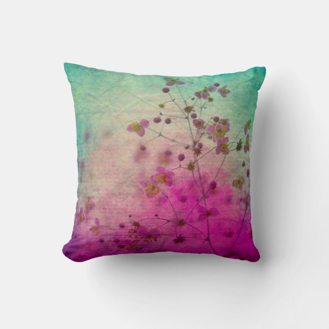 Coussin Fleurs sauvages (Recto)