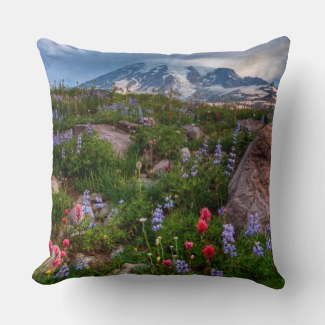 Coussin Fleurs sauvages (Recto)