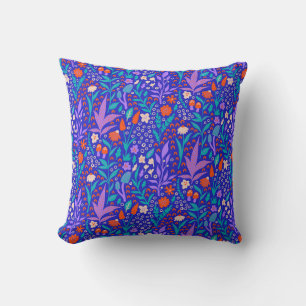 Coussin Fleurs Sauvages Vibrantes