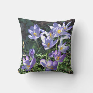 Coussin Fleurs sauvages violets
