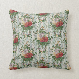 Coussin Fleurs vintages