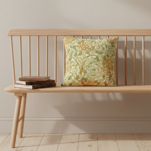 Coussin Fleurs vintages de lait