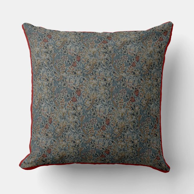 Coussin Fleurs vintages William Morris Golden Lily (Recto)