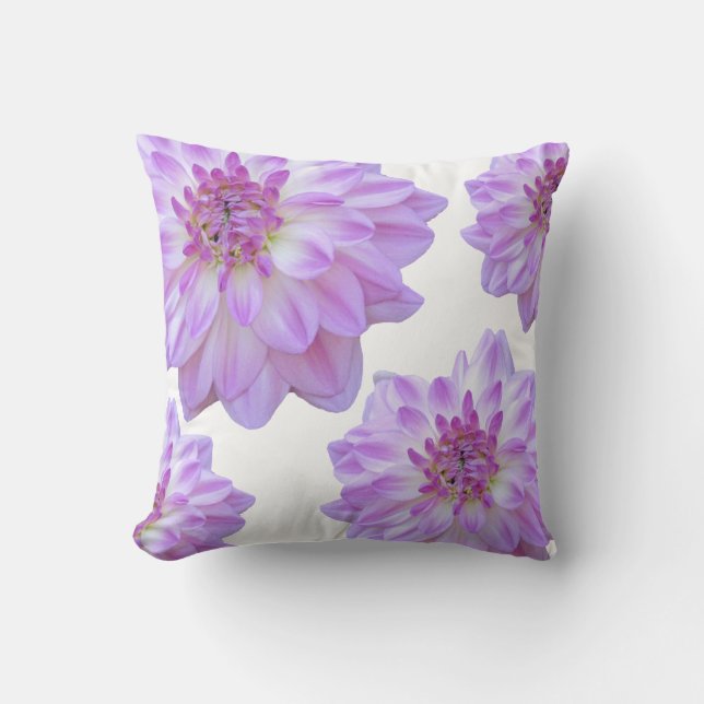 Coussin Fleurs violettes (Recto)
